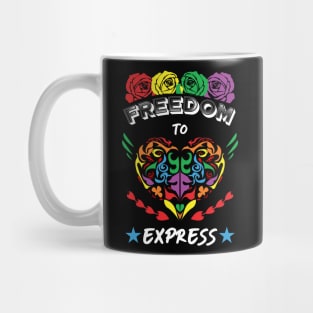 Freedom to Express Mug